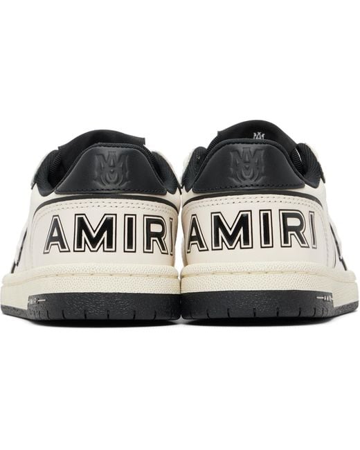 Amiri Black Off- & Newport Sneakers