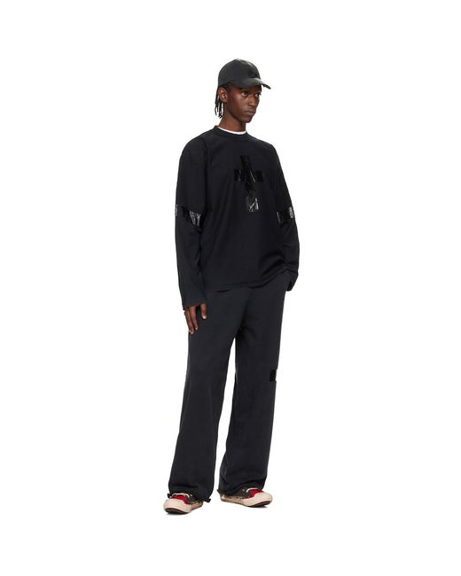 Vetements Blue Taped Longsleeve T-Shirt for men