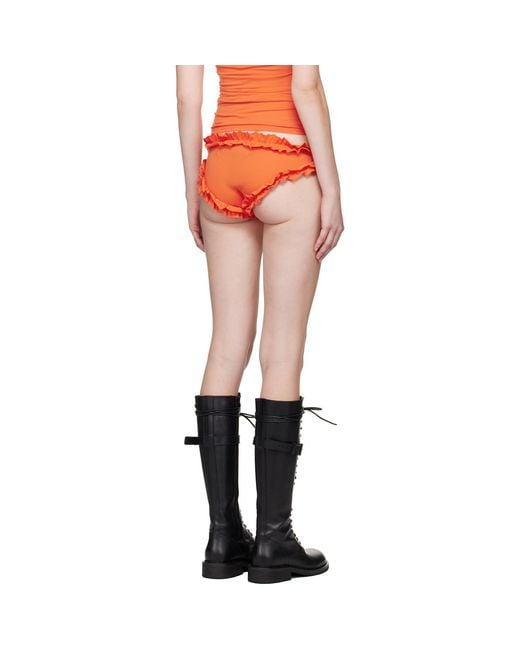 LAURA ANDRASCHKO Black 'St Moritz' Briefs