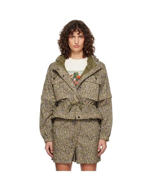 Moncler Green Khaki Limosees Field Jacket