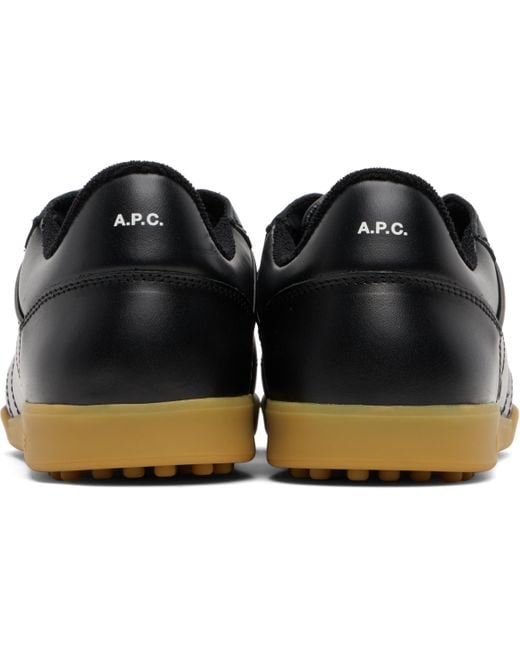 A.P.C. Black Moe Sneakers for men