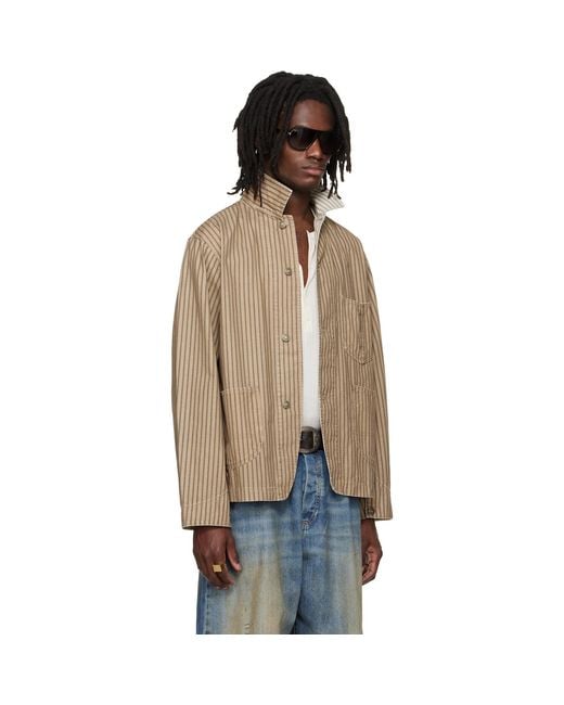 424 Blue Giacca Ale Jacket for men