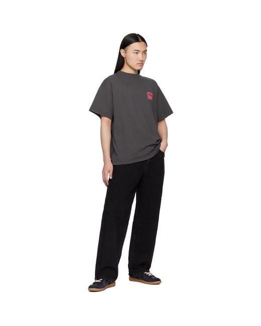 Ksubi Black Panthera Ekcess Ss T-Shirt for men