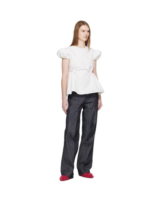 CECILIE BAHNSEN White Off- Cbchiara Blouse