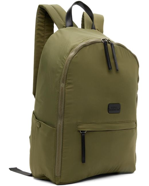 A.P.C. . Green Blake Backpack for men