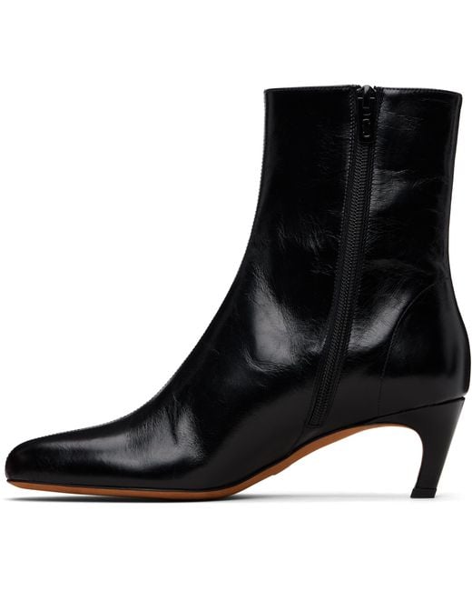 Proenza Schouler Black Uma Ankle Boots