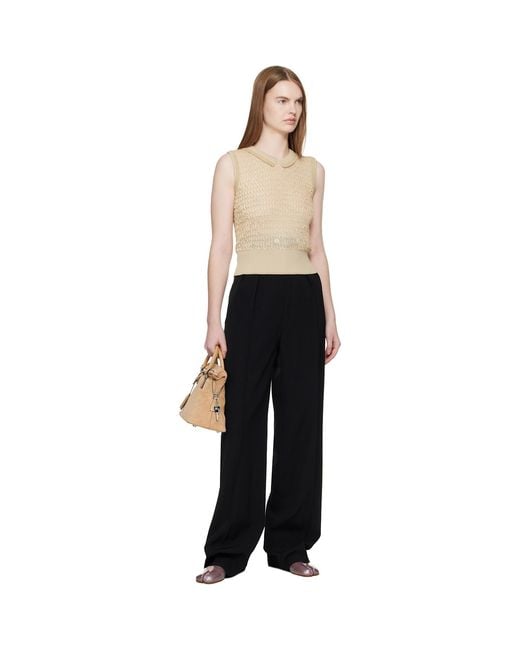 Maison Margiela Black Tabi Slingback Sandals