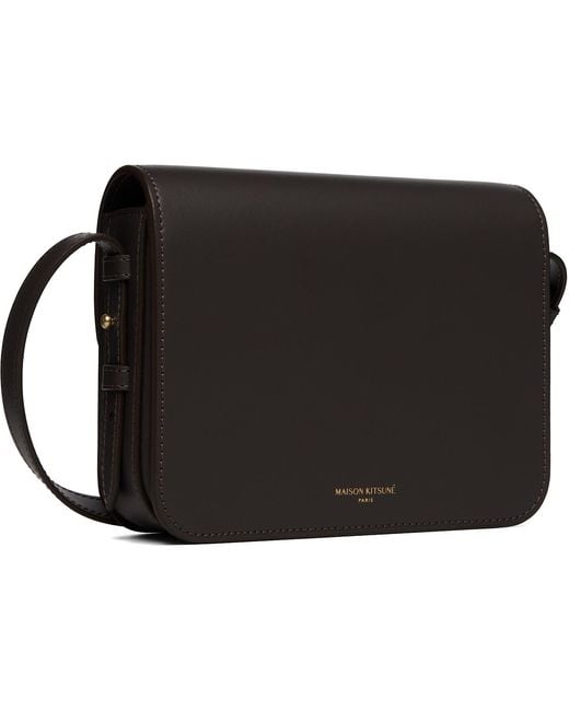 Maison Kitsuné Black Edie Bag