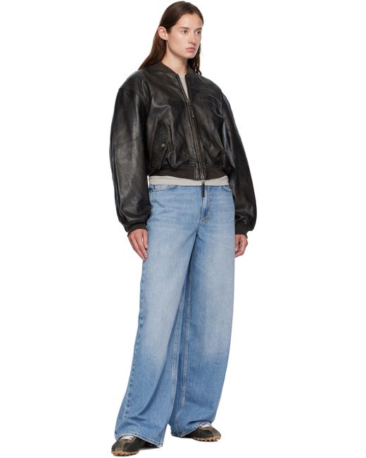 Ksubi Blue Baggy Horizon Jeans