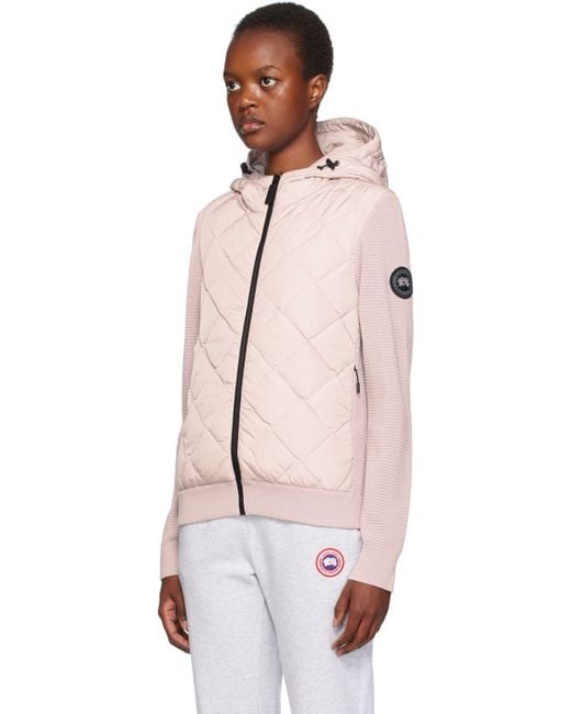 Canada Goose Purple Lightweight Down Jacket in Pink Lyst