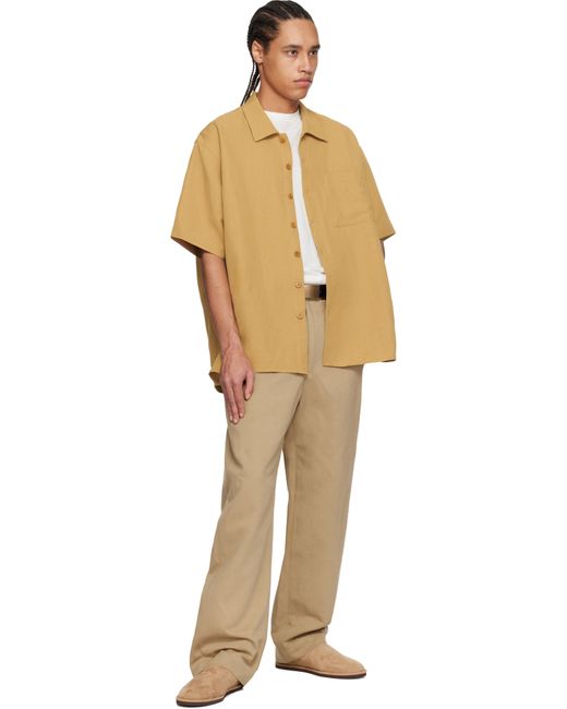 colbo Natural Tan Easy Shirt for men