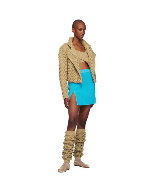 Isa Boulder Blue Jennie Miniskirt
