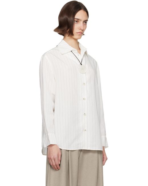 Nanushka White Fryda Shirt