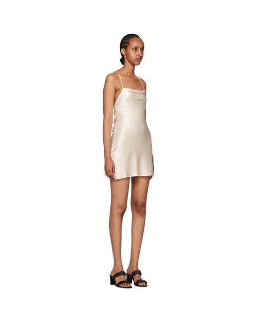 Third Form Black Off- Crush Bias Minidress