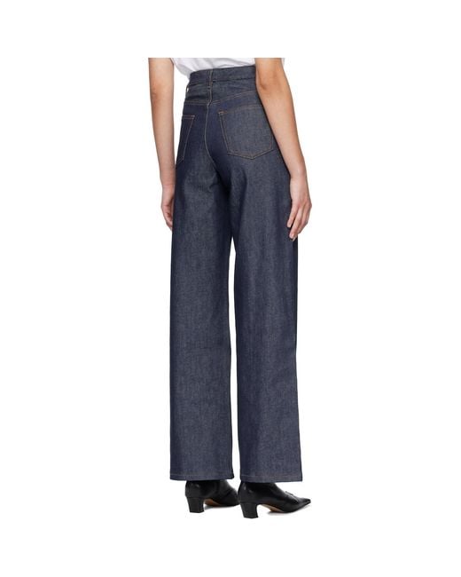 A.P.C. Blue Elisabeth Jeans