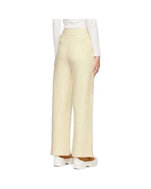 Feng Chen Wang Natural Off- Drawstring Lounge Pants