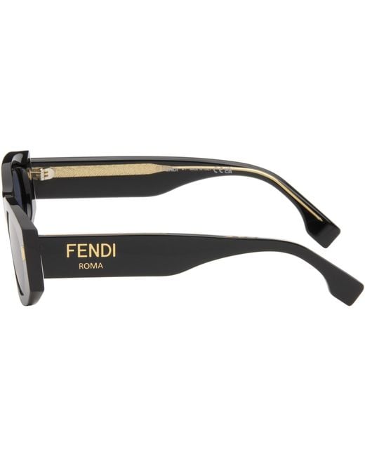 Fendi Black Roma' Sunglasses