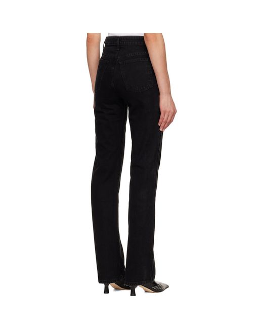 Khaite Black Danielle Jeans