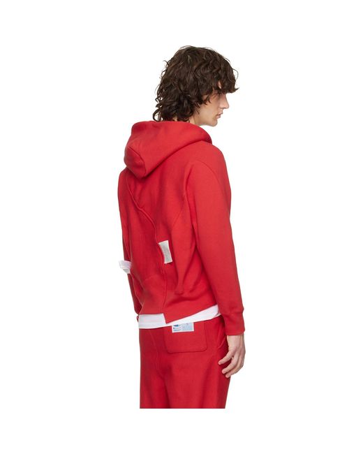 Undercover Red Champion Edition Uc2E1802-1 Hoodie for men