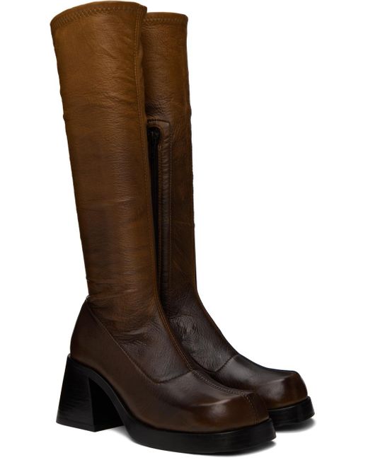 Miista ブラウン Hedy ブーツ Brown