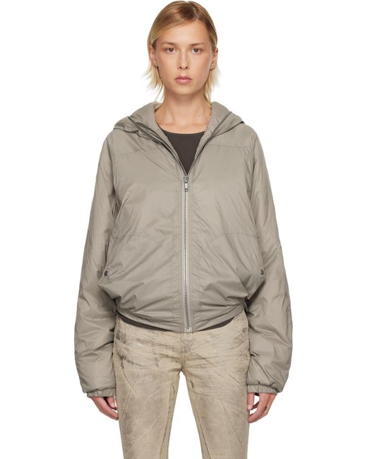 Coupe-Vent Taupe À Glissière Prolongée Rick Owens en coloris Multicolor