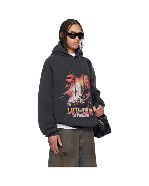 Lu'u Dan Gray 'Year Of The Horse' Oversized Hoodie for men