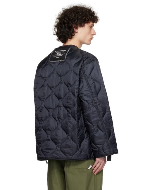 Blouson Wlj Noir (w)taps pour homme en coloris Blue