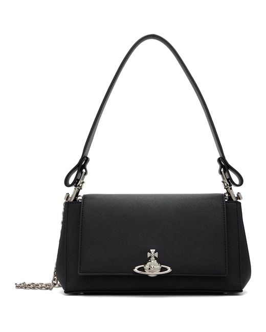 Vivienne Westwood Black Hazel Medium Hand Bag