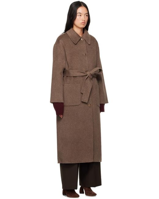Sea Black Viv Coat