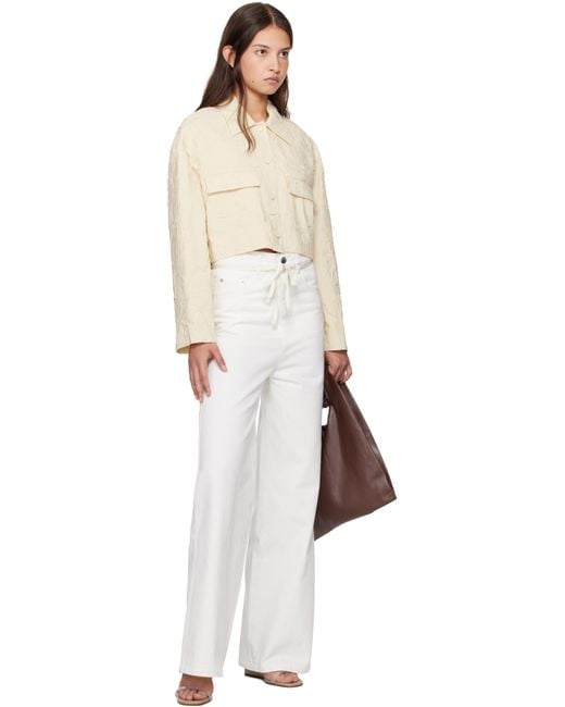 Nanushka Natural Off- Coreen Shirt