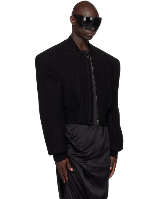 Blouson aviateur edfu noir Rick Owens pour homme en coloris Black