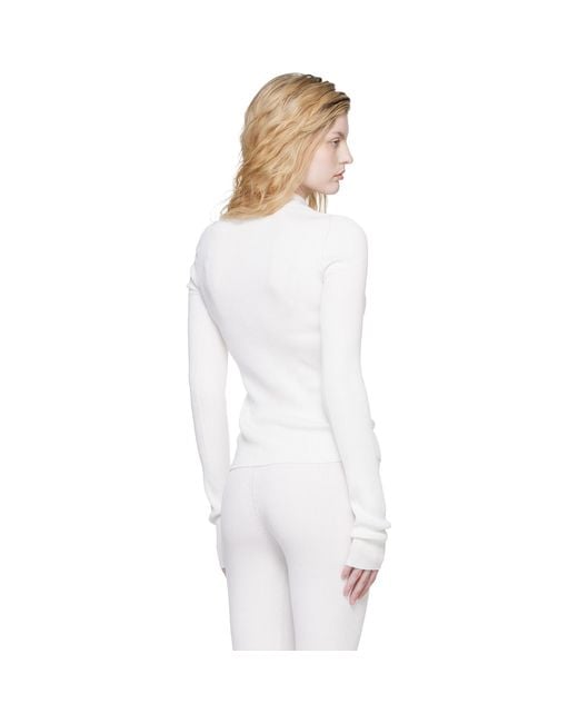 Rier Multicolor Off- Fine Rib Silk Polo