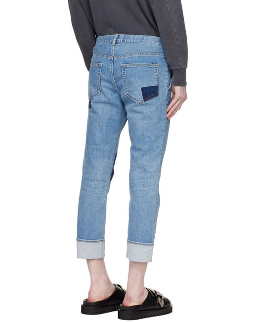 Remi Relief Blue Remake Jeans for men