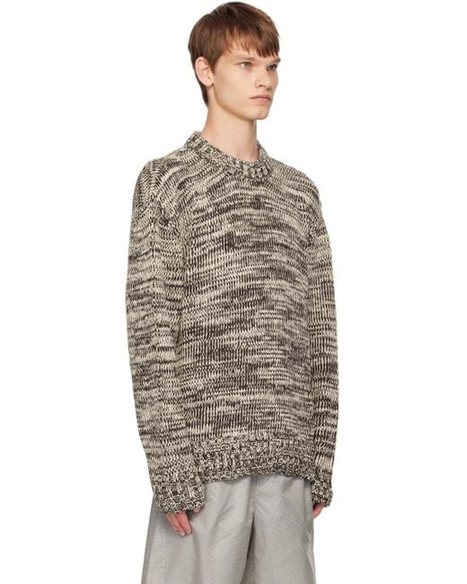 Norse Projects Brown Off- Rasmus Sweater for men