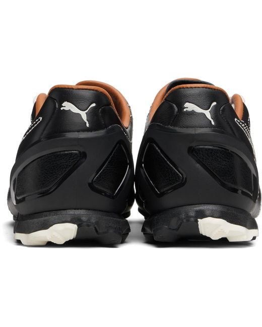PUMA Black Ssense Exclusive V-S1 Leather Sneakers for men