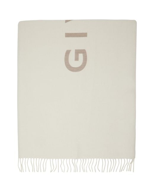 Givenchy Natural Off- Signature' Oversized Scarf