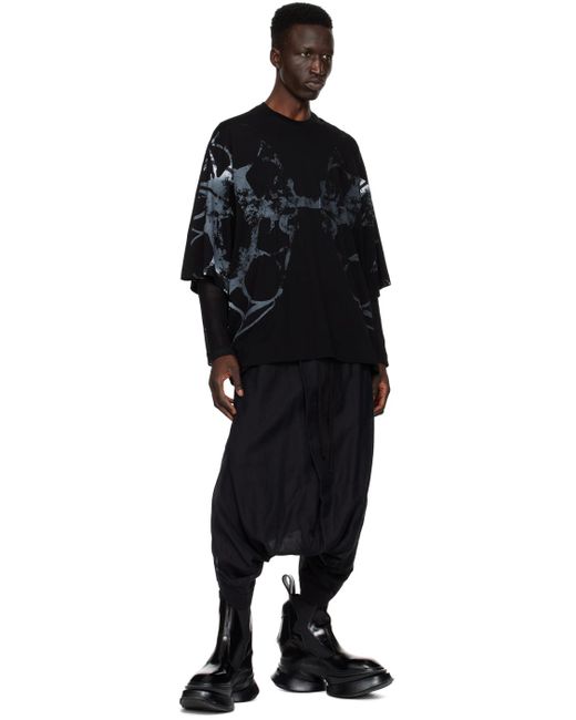 T-shirt surdimensionné noir Julius pour homme en coloris Black