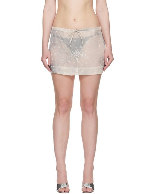 Paloma Wool Multicolor Dee Miniskirt
