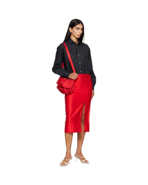 RESCHA Red Ssense Exclusive Paratela Bag