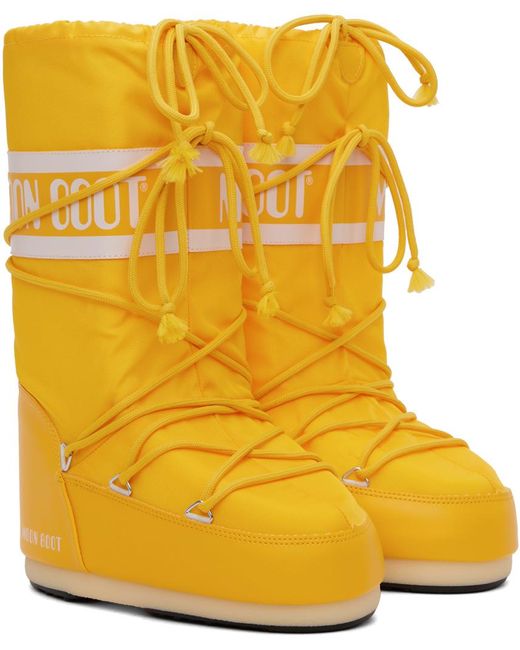 Moon Boot Yellow Icon Boots for men