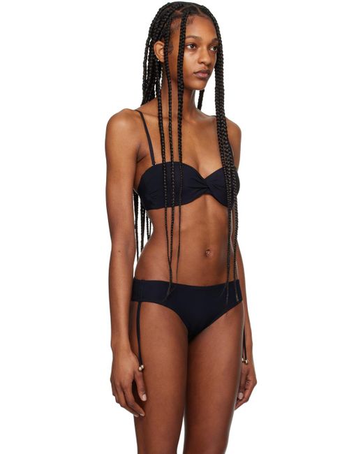 La Perla Black Padded Bikini Top