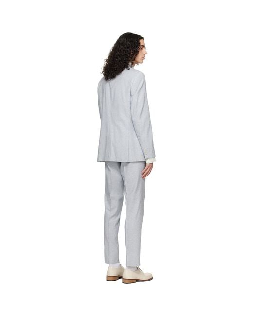 Boss Black Two-Piece Regular-Fit Stretch Bouclé Suit for men