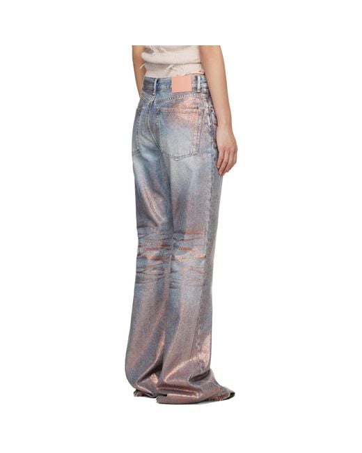 Acne White Fitted 2025F Jeans