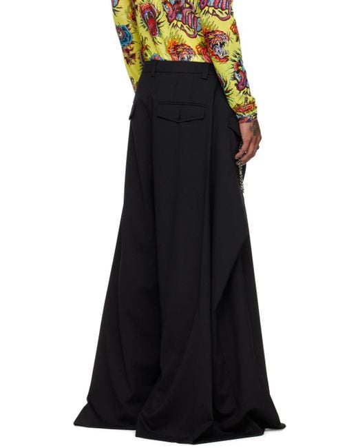 Lu'u Dan Black Maxi X Maxi X Maxi Trousers for men