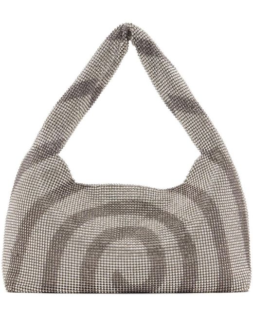 Kara Gray Mini Swirl Armpit Bag
