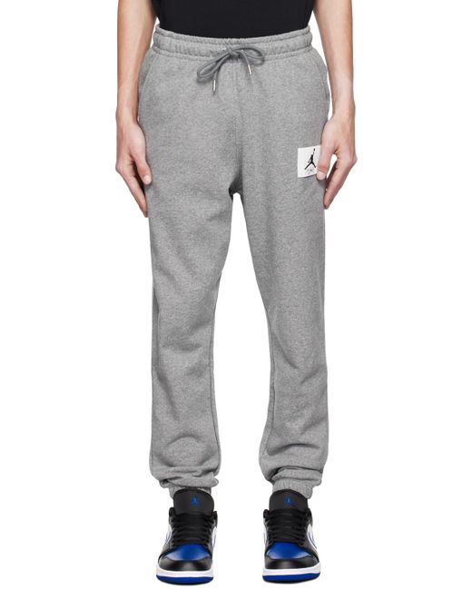 Pantalon de survêtement gris à étiquette à logo Nike pour homme en coloris Multicolor
