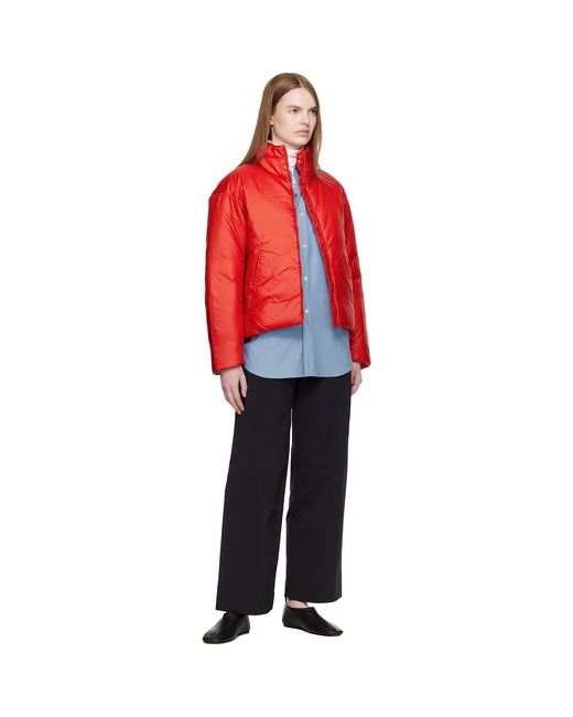 Veilance Red Conduit Down Jacket
