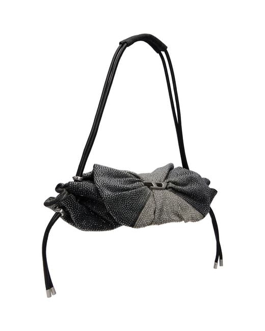DIESEL Black Scrucnh-D Shoulder S Bag