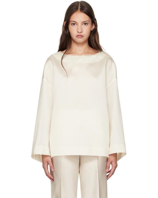 GIA STUDIOS White Off- Claire Blouse