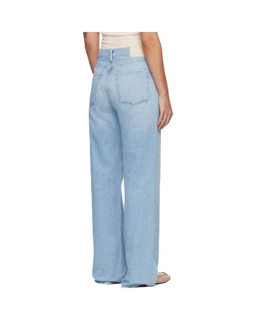 Citizens of Humanity Blue Annina Straight Leg Jeans